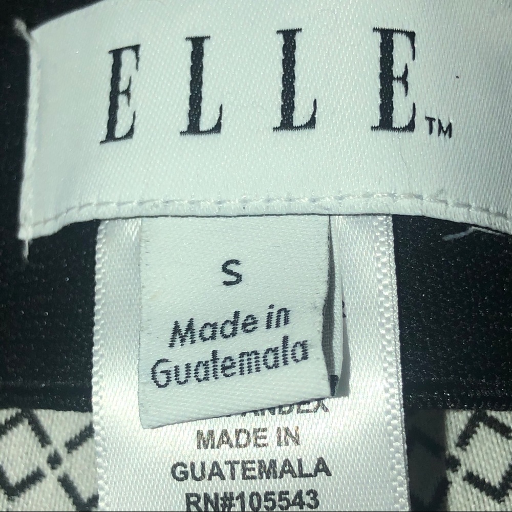 Elle Patterned Cropped Stretch Pants - image 3